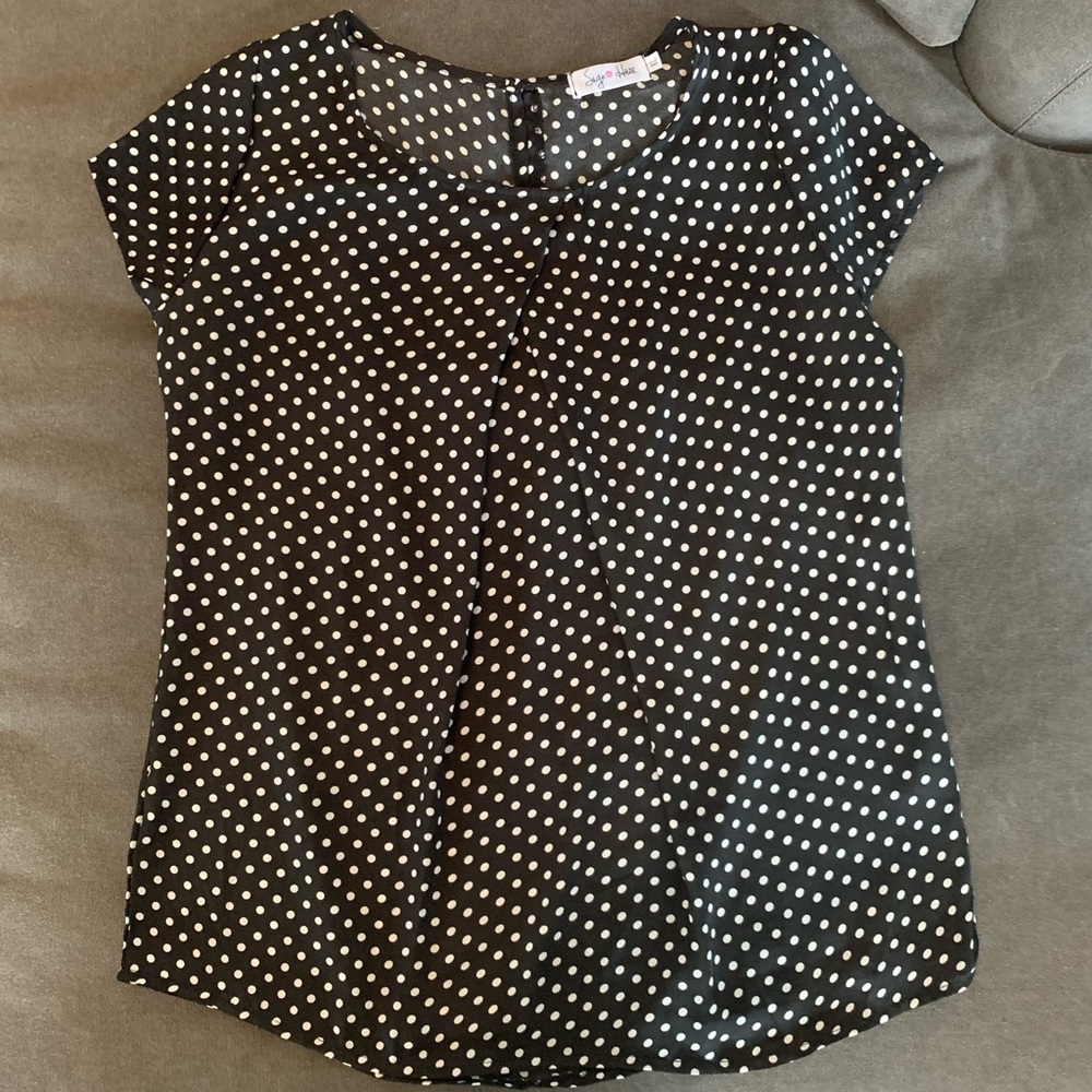 Polka Dot Blouse